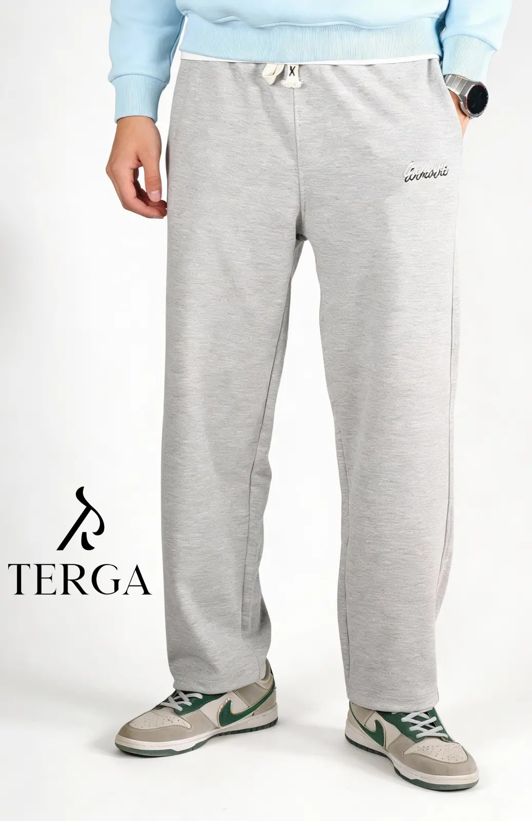 WIDE LEG SWEAT PANTS